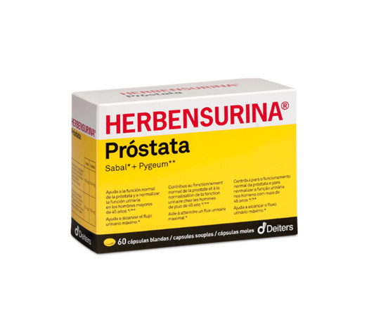 HERBENSURINA PRÓSTATA 60 CÁPSULAS BLANDAS