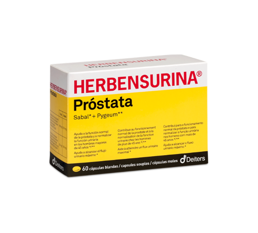HERBENSURINA PRÓSTATA 60 CÁPSULAS BLANDAS