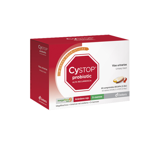 CYSTOP PROBIOTIC ALTA RECURRENCIA 60 COMP