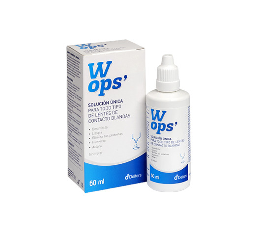 WOPS' SOLUCIÓN ÚNICA, FORMATO VIAJE, 60ml