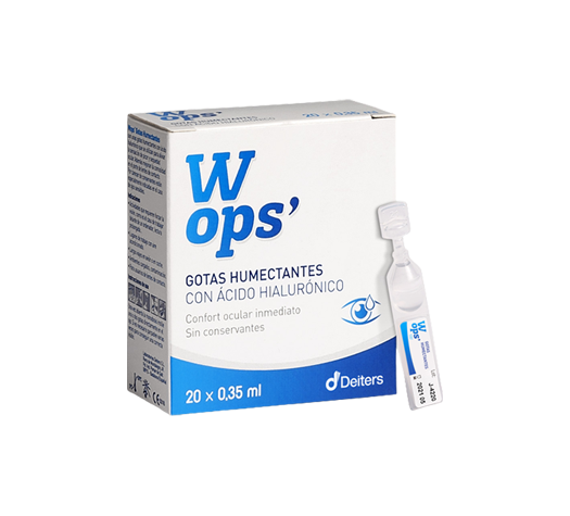 WOPS' GOTAS HUMECTANTES, 20 MONODOSIS