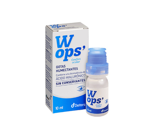 WOPS' GOTAS HUMECTANTES, SIN CONSERVANTES, 10ml