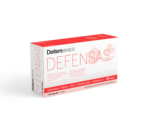 DEITERS BASICS DEFENSAS, 30 CÁPSULAS