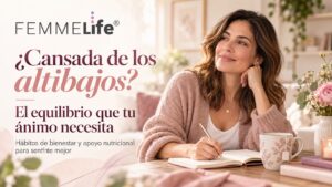 Mujer cuidando su bienestar emocional ante altibajos de ánimo