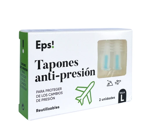 Envase de EPS! TAPÓN ANTIPRESIÓN talla L con 2 unidades