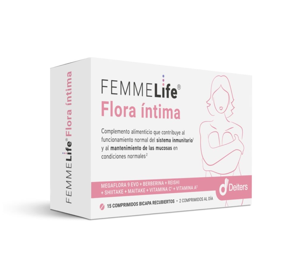 FEMMELIFE FLORA ÍNTIMA, 15 COMPRIMIDOS BICAPA