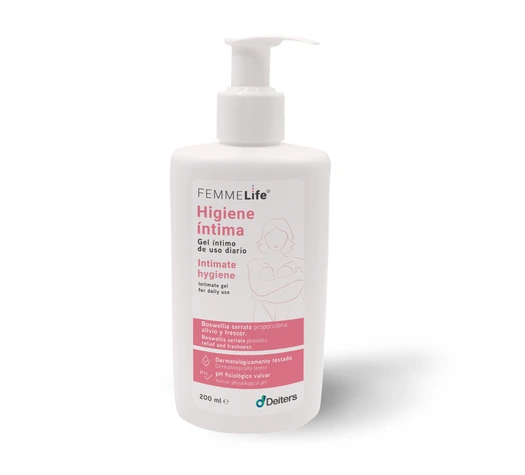Envase de FEMMELIFE HIGIENE ÍNTIMA