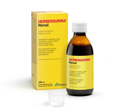 Frasco de HERBENSURINA CONCENTRADO con 250 ml