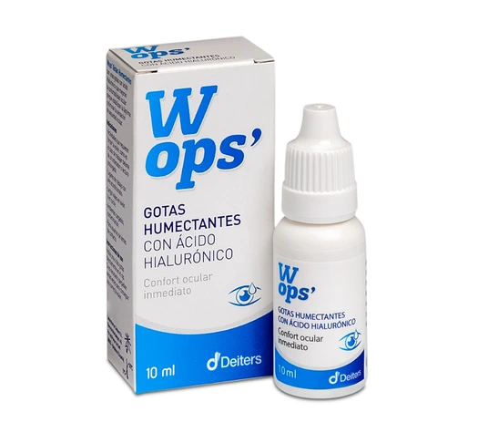 Frasco de WOPS' GOTAS HUMECTANTES con 10 ml